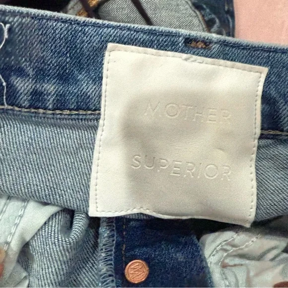 Mother Jeans High Waisted Hiker Hover Free & Wild - Picture 11 of 11